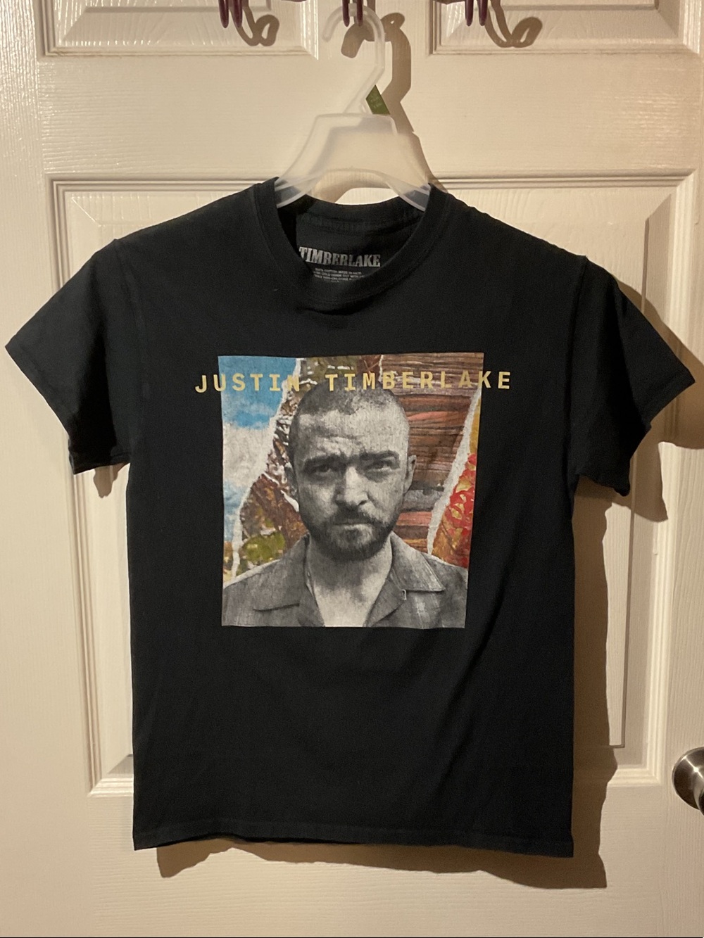 Justin Timberlake “Man Of The Woods” Official Tour Tee with Backhit